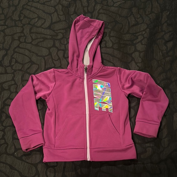Nike Other - Purple Hoodie with Holographic Logo